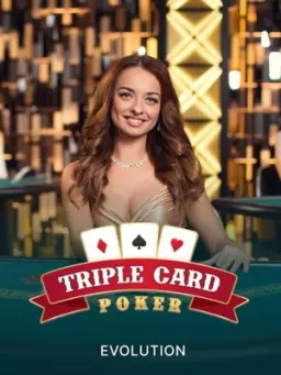 Triple card poker