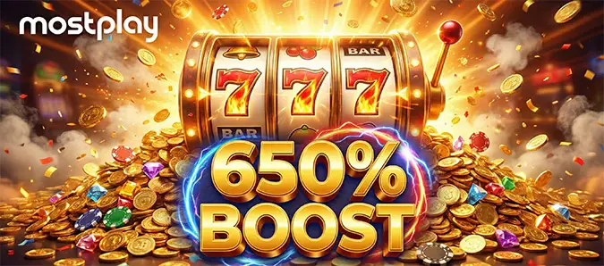 Daily 650% Slots Boost
